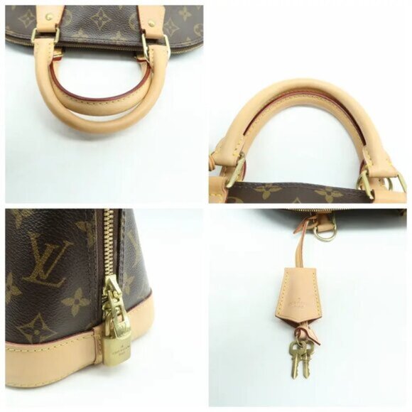 100% Authentic Louis Vuitton Alma Canvas Tote - Picture 9 of 12
